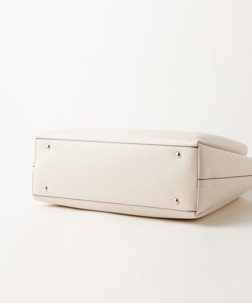 green label relaxing（グリーンレーベルリラクシング）の「ダブルハンドル トートバッグ / A4 / 通勤（トートバッグ・レディース・ベージュ/ライトグレー/ブラック/オフホワイト・FREE）」の21枚目の写真