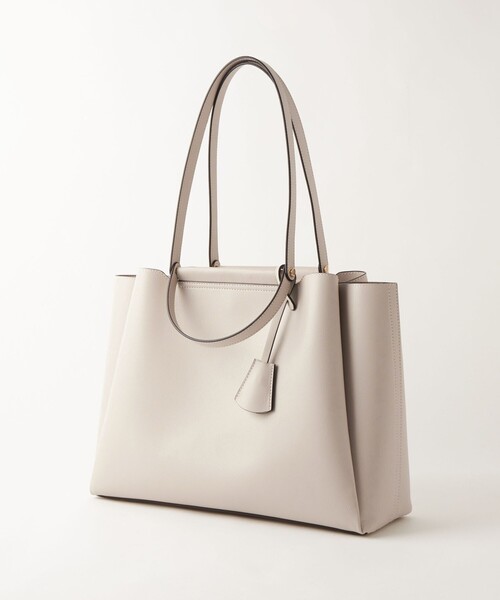 green label relaxing（グリーンレーベルリラクシング）の「ダブルハンドル トートバッグ / A4 / 通勤（トートバッグ・レディース・ベージュ/ライトグレー/ブラック/オフホワイト・FREE）」の10枚目の写真