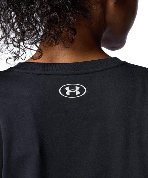 UNDER ARMOUR(アンダーアーマー)の「UAテック グラフィック Tシャツ(トレーニング/レディース)(Tシャツ/カットソー・レディース・ブラック・S/L/M/XL)」の5枚目の写真