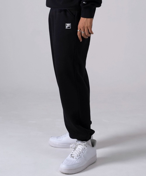 FILA(フィラ)の「【別注】FILA フィラ 上下セット 裏毛 スウェット トレーナー パンツ ワンポイント刺繍(セットアップ・メンズ・ブラック/杢グレー/ネイビー/ブラック系1/グレー系1/ネイビー系1・LL/L/3L/4L)」の9枚目の写真