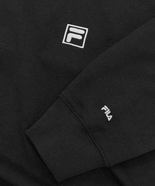 FILA(フィラ)の「【別注】FILA フィラ 上下セット 裏毛 スウェット トレーナー パンツ ワンポイント刺繍(セットアップ・メンズ・ブラック/杢グレー/ネイビー/ブラック系1/グレー系1/ネイビー系1・LL/L/3L/4L)」の18枚目の写真