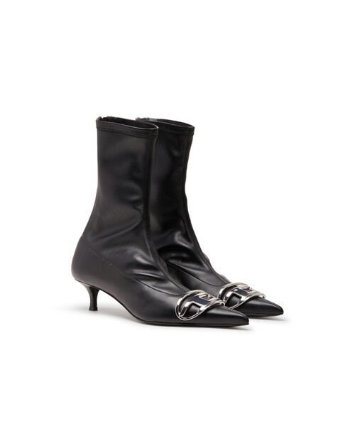 DIESEL（ディーゼル）の「レディース ショートブーツ ナッパレザー（ブーツ・レディース・ブラック・36/38/39/37/35）」の4枚目の写真