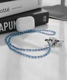 ZATTAZ（ザッタ）の「アクリルビーズ イヤホンホルダー・グラスコード・ネックレス（ネックレス）」