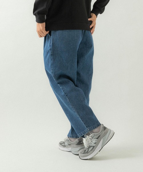 EKAL(エカル)の「ツータックデニムトラウザー(デニムパンツ・メンズ・ワンウォッシュ/ブルー系その他・MEDIUM/LARGE)」の13枚目の写真