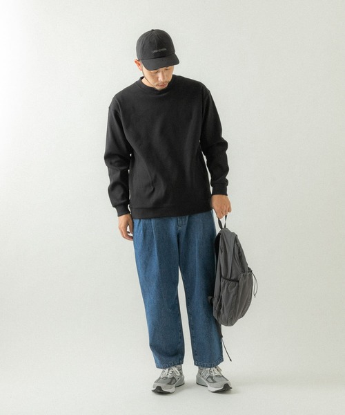 EKAL(エカル)の「ツータックデニムトラウザー(デニムパンツ・メンズ・ワンウォッシュ/ブルー系その他・MEDIUM/LARGE)」の14枚目の写真