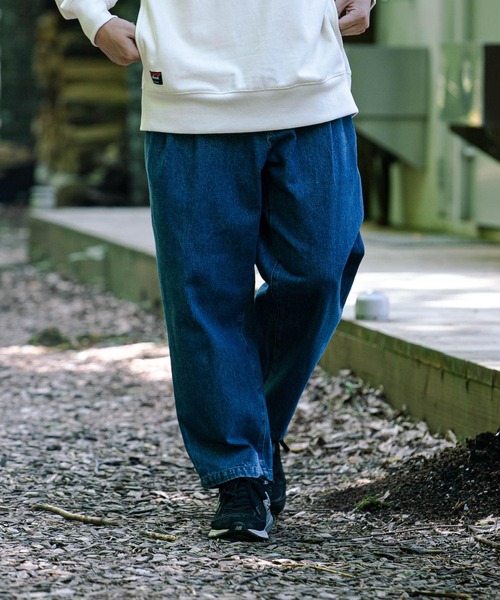 EKAL(エカル)の「ツータックデニムトラウザー(デニムパンツ・メンズ・ワンウォッシュ/ブルー系その他・MEDIUM/LARGE)」の16枚目の写真