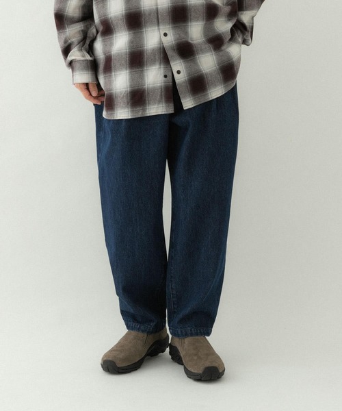 EKAL(エカル)の「ツータックデニムトラウザー(デニムパンツ・メンズ・ワンウォッシュ/ブルー系その他・MEDIUM/LARGE)」の20枚目の写真