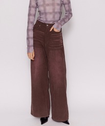 最終値下げ　MAISON SPECIAL コーデュロイパンツ Corduroy Early Romance Graphic Pants