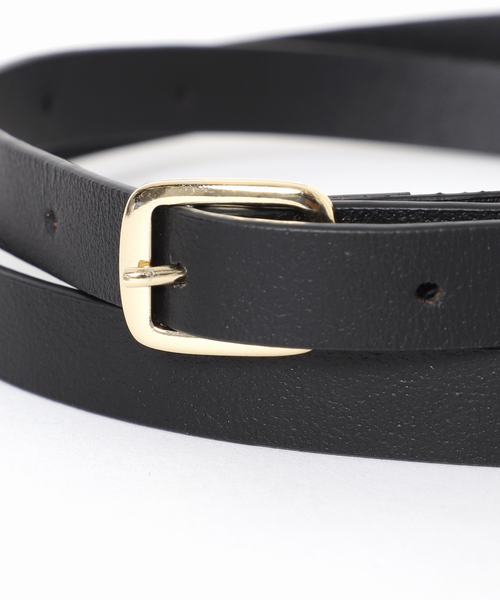 Noble（ノーブル）の「【NOBLE×L'AUBE BLANC×LEFIJE】別注ベルト(1.2cm)（ベルト・レディース・ブラウン/ブラック・FREE）」の7枚目の写真