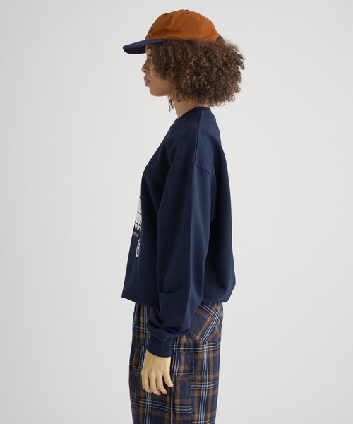 WISH FOR EVER（ウィッシュフォーエバー）の「DRAW CODE ART SWEAT/ドローコードアートスウェット（スウェット・メンズ・ネイビー/レッド/グレー/ブラック・MEDIUM/LARGE/SMALL）」の15枚目の写真