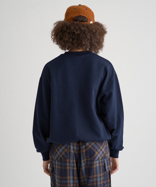 WISH FOR EVER（ウィッシュフォーエバー）の「DRAW CODE ART SWEAT/ドローコードアートスウェット（スウェット・メンズ・ネイビー/レッド/グレー/ブラック・MEDIUM/LARGE/SMALL）」の16枚目の写真