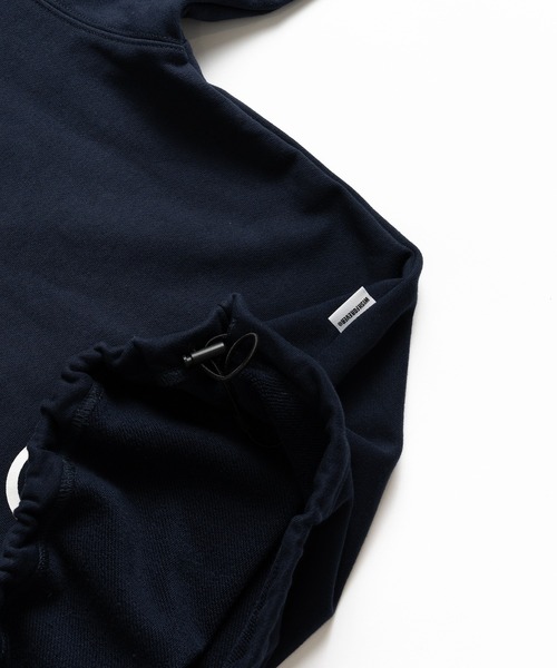 WISH FOR EVER（ウィッシュフォーエバー）の「DRAW CODE ART SWEAT/ドローコードアートスウェット（スウェット・メンズ・ネイビー/レッド/グレー/ブラック・MEDIUM/LARGE/SMALL）」の18枚目の写真