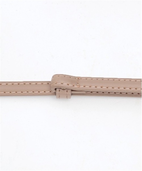 axes femme（アクシーズファム）の「ビジューバックル調整細ベルト（ベルト・レディース・ベージュ/ブラック・FREE）」の6枚目の写真