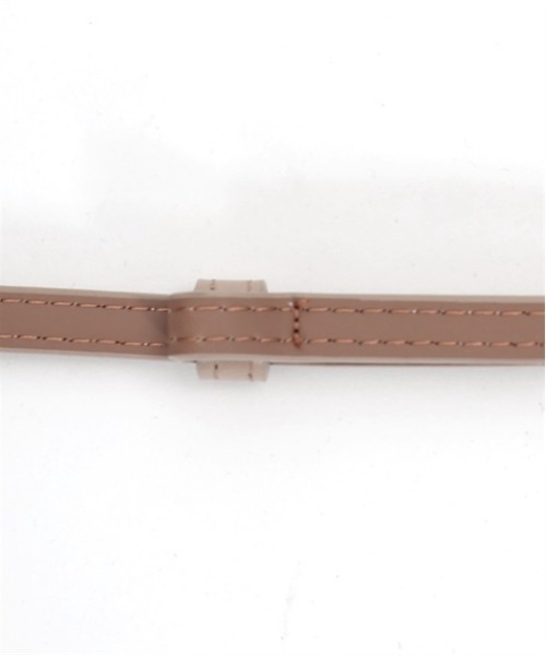 axes femme（アクシーズファム）の「ビジューバックル調整細ベルト（ベルト・レディース・ベージュ/ブラック・FREE）」の10枚目の写真