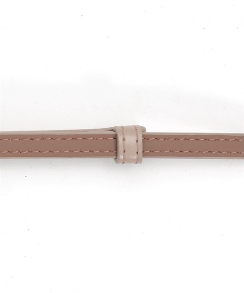 axes femme（アクシーズファム）の「ビジューバックル調整細ベルト（ベルト・レディース・ベージュ/ブラック・FREE）」の11枚目の写真