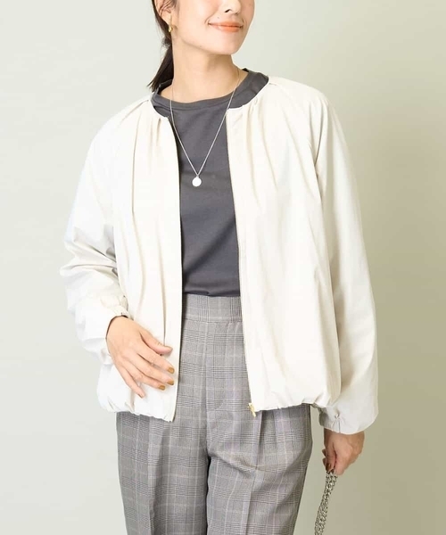 【セール】【洗える】バルーンヘムジャケット（その他アウター）｜a.v.v（アーヴェヴェ）