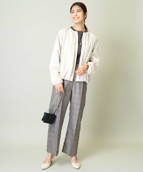 【セール】【洗える】バルーンヘムジャケット（その他アウター）｜a.v.v（アーヴェヴェ）