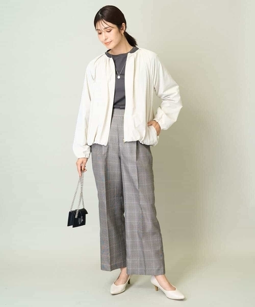 【セール】【洗える】バルーンヘムジャケット（その他アウター）｜a.v.v（アーヴェヴェ）