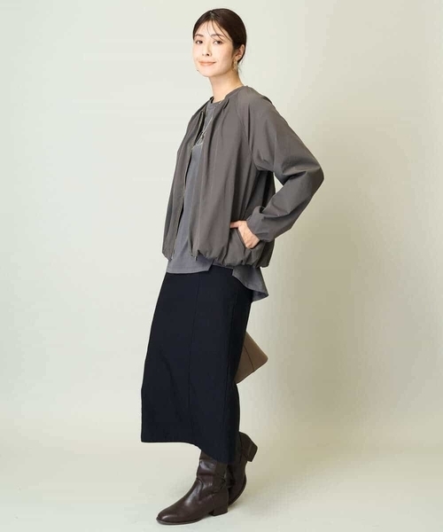 【セール】【洗える】バルーンヘムジャケット（その他アウター）｜a.v.v（アーヴェヴェ）