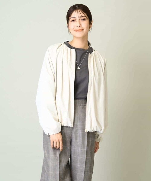 【セール】【洗える】バルーンヘムジャケット（その他アウター）｜a.v.v（アーヴェヴェ）