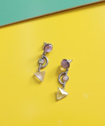ADER .bijoux / GEM stone cabochon pierce(ストーンカボションピアス)