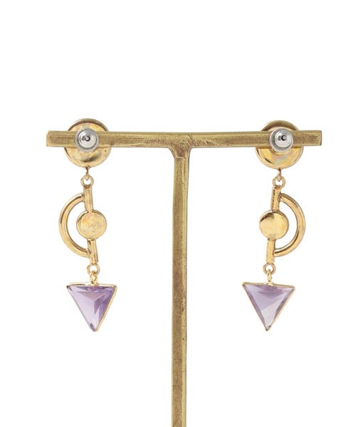 ADER（アデル）の「ADER .bijoux / GEM stone cabochon pierce(ストーンカボションピアス)（ピアス（両耳用）・レディース・シルバー・FREE）」の9枚目の写真