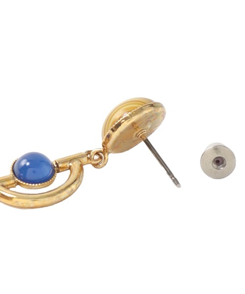 ADER（アデル）の「ADER .bijoux / GEM stone cabochon pierce(ストーンカボションピアス)（ピアス（両耳用）・レディース・シルバー・FREE）」の10枚目の写真