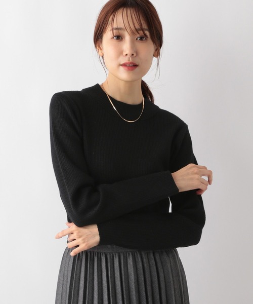 GLOBAL WORK(グローバルワーク)の「メルティリブハイネックラメプルオーバー/115945(ニット/セーター・レディース・ブラック/シルバー・LARGE/MEDIUM)」の13枚目の写真