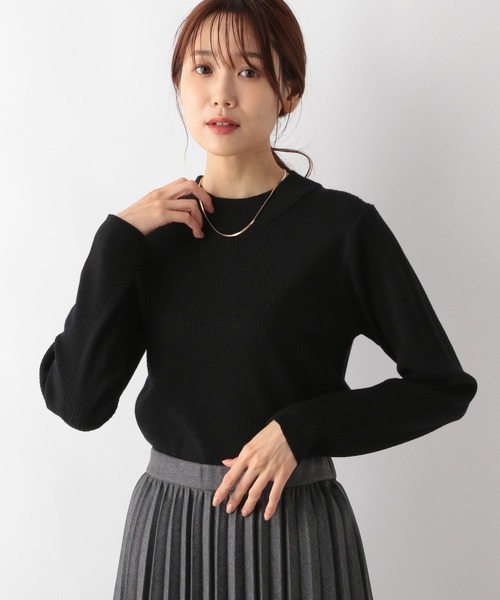 GLOBAL WORK(グローバルワーク)の「メルティリブハイネックラメプルオーバー/115945(ニット/セーター・レディース・ブラック/シルバー・LARGE/MEDIUM)」の15枚目の写真