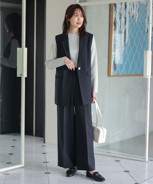 GLOBAL WORK(グローバルワーク)の「メルティリブハイネックラメプルオーバー/115945(ニット/セーター・レディース・ブラック/シルバー・LARGE/MEDIUM)」の22枚目の写真