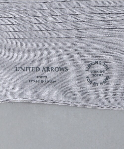 UNITED ARROWS(ユナイテッドアローズ)の「カラー リブ ソックス(ソックス/靴下・メンズ・ライトグレー/ブラウン/オリーブ/ピンク/パープル・FREE)」の8枚目の写真