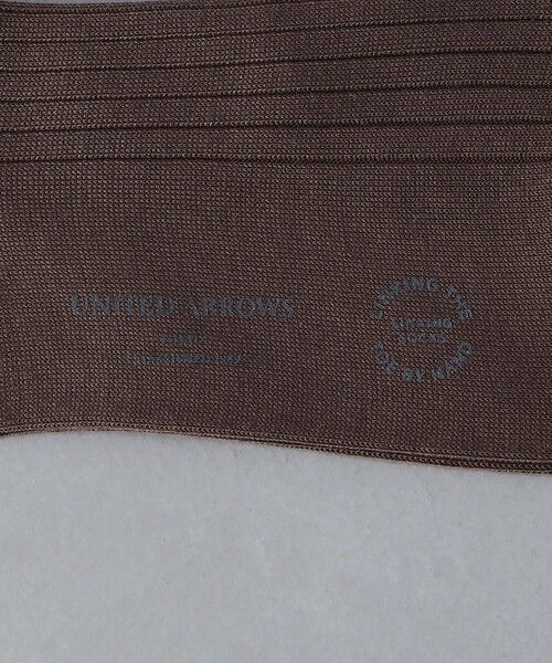 UNITED ARROWS(ユナイテッドアローズ)の「カラー リブ ソックス(ソックス/靴下・メンズ・ライトグレー/ブラウン/オリーブ/ピンク/パープル・FREE)」の10枚目の写真