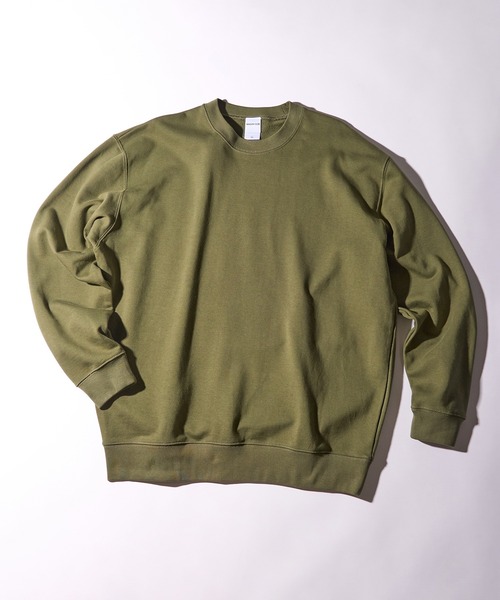 MAISON CLUB(メゾンクラブ)の「【MAISON CLUB】Military Back Print Sweater/ ミリタリーバックプリントスウェット MZCLB(スウェット・メンズ・グレー/カーキ/ブラック・XL/L)」の7枚目の写真
