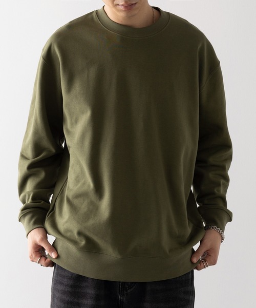 MAISON CLUB(メゾンクラブ)の「【MAISON CLUB】Military Back Print Sweater/ ミリタリーバックプリントスウェット MZCLB(スウェット・メンズ・グレー/カーキ/ブラック・XL/L)」の17枚目の写真