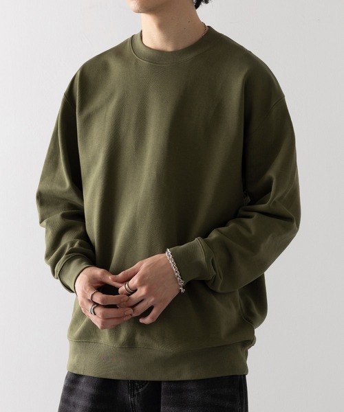 MAISON CLUB(メゾンクラブ)の「【MAISON CLUB】Military Back Print Sweater/ ミリタリーバックプリントスウェット MZCLB(スウェット・メンズ・グレー/カーキ/ブラック・XL/L)」の18枚目の写真
