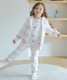 セール】【KIDS】プレイフルキャット柄ロングパンツ（ルーム