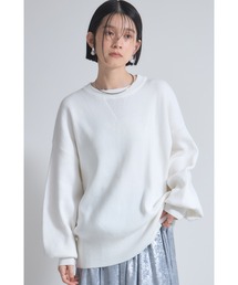 &. NOSTALGIA | スウェットライクニットプルオーバー(ニット/セーター)