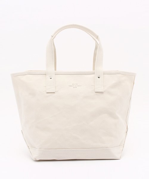 Ray BEAMS(レイビームス)の「20/80 / キャンバストートバッグ(トートバッグ・レディース・ホワイト/ネイビー・ONE SIZE)」の3枚目の写真