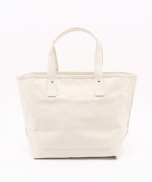 Ray BEAMS(レイビームス)の「20/80 / キャンバストートバッグ(トートバッグ・レディース・ホワイト/ネイビー・ONE SIZE)」の6枚目の写真