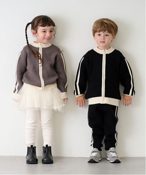 petit main（プティマイン）の「レギンスつきチュールスカート（スカート・キッズ・チャコール/アイボリー/ライトピンク・80ｃｍ/90cm/100cm/110cm/120cm/130cm）」の16枚目の写真