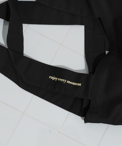 SMELLY(スメリー)の「ロゴシンプルワイドトート(トートバッグ・レディース・アイボリー/ブラック/ネイビー・-)」の20枚目の写真