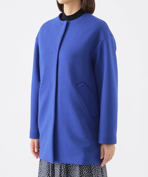 【セール】【L】【ウォッシャブル】ベアダンボールノーカラーコート（ノーカラーコート）｜TRANS WORK（トランスワーク）