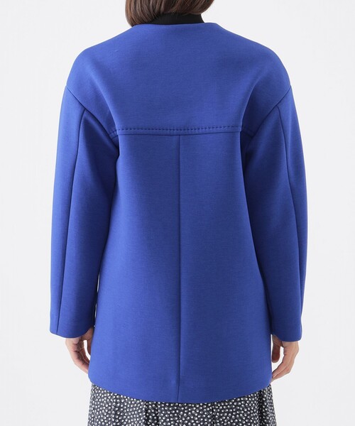 【セール】【L】【ウォッシャブル】ベアダンボールノーカラーコート（ノーカラーコート）｜TRANS WORK（トランスワーク）