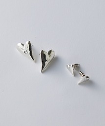 ENOUGH（イナフ）の「【enough】 ﾊｰﾄﾋﾟｱｽ小（ピアス（両耳用））」