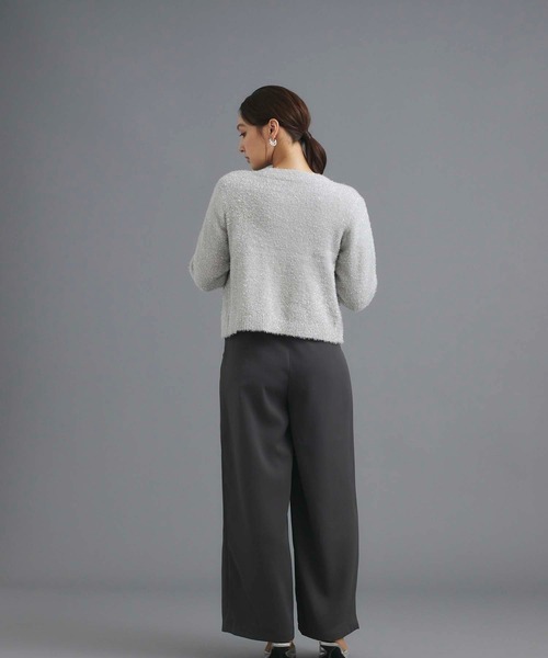 fifth（フィフス）の「タックデザインサロペット（つなぎ/オールインワン・レディース・ブラック/グレー・M）」の7枚目の写真