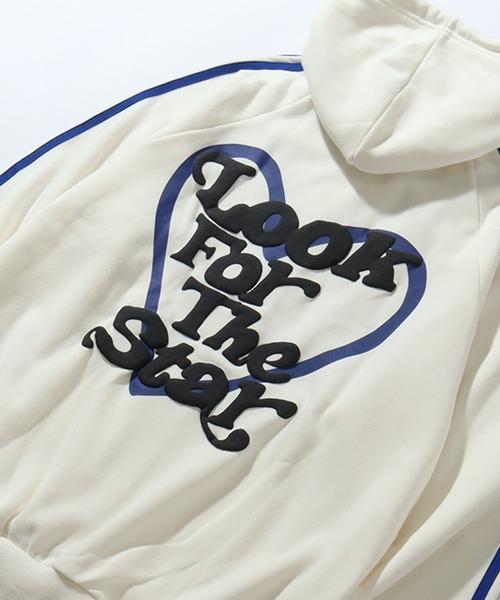 STARTER BLACK LABEL(スターターブラックレーベル)の「【STARTER /スターター】裏起毛 サイドライン ジップアップパーカー(パーカー・メンズ・ベージュ/ホワイト・L/XL/M)」の20枚目の写真