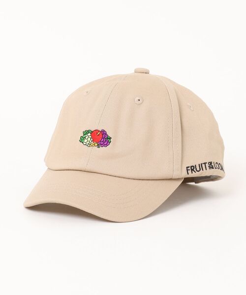 FRUIT OF THE LOOM(フルーツオブザルーム)の「【FRUIT OF THE LOOM】EX KIDS LOGO EMB LAW CAP/キャップ(キャップ・キッズ・ブラック/イエロー/オレンジ/ベージュ/ホワイト/グリーン/ピンク/ブルー・FREE)」の3枚目の写真