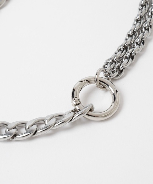 HARE（ハレ）の「【MADE IN JAPAN】マルチWAYウォレットチェーン(HARE)（ウォレットチェーン・メンズ・シルバー・FREE）」の4枚目の写真