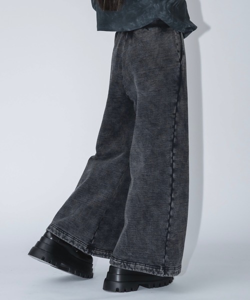 17HR（セブンティーンアワーズ）の「ウォッシュドスウェットパンツ(セットアップ可)（スウェットパンツ・レディース・ブラック/グレー・FREE）」の17枚目の写真