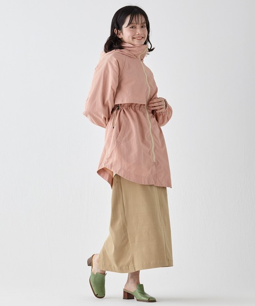 KRIFF MAYER Lady's Collection(クリフメイヤーレディースコレクション)の「ゆったりマウンテンパーカー(マウンテンパーカー・レディース・ピンク/ダークグレー/ナチュラル/カラフル/ライトグリーン・LARGE/MEDIUM)」の7枚目の写真